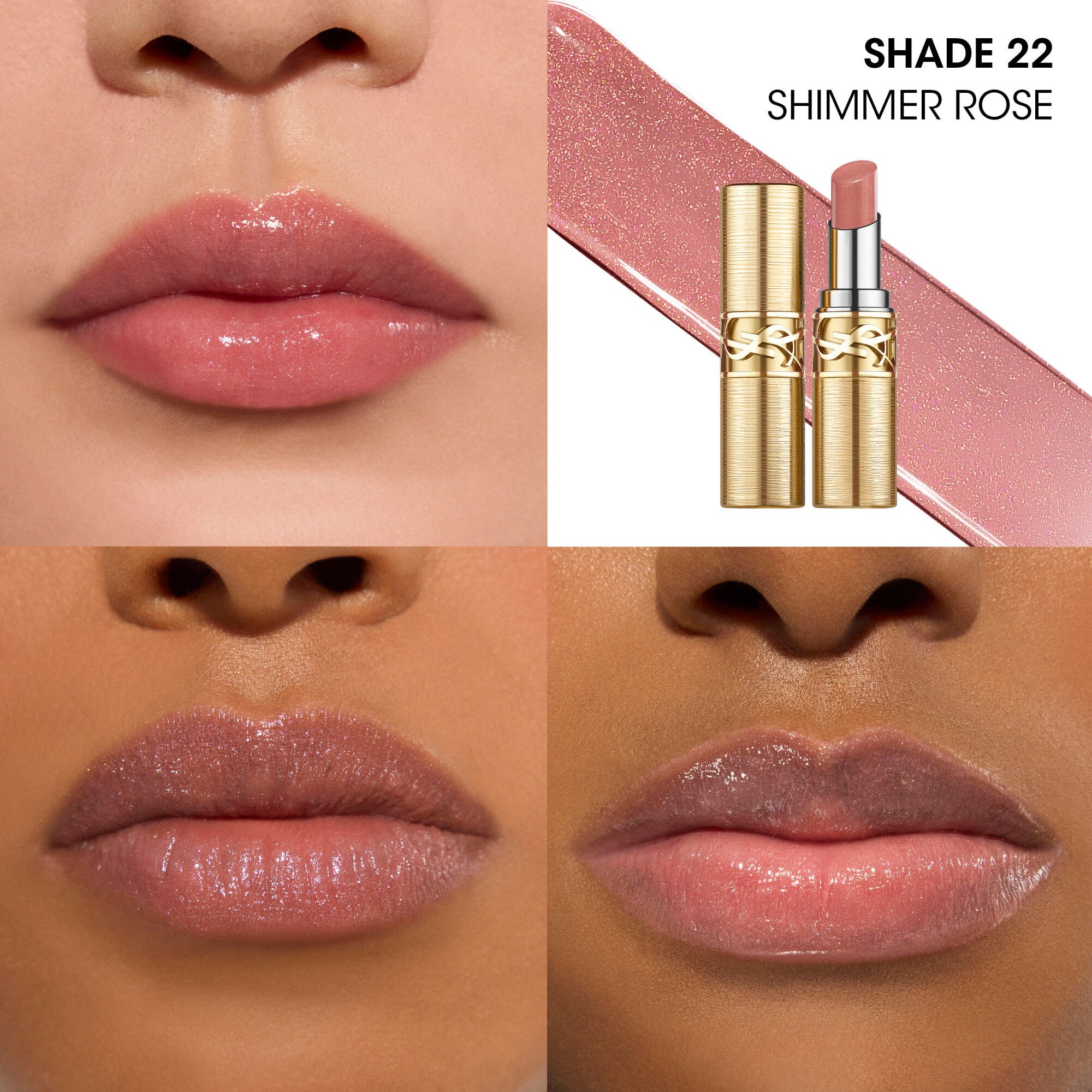 口紅 Yves Saint Laurent Rouge SUR MESURE Rouge Sur Mesure Cartridges - Makeup Personalization - YSL